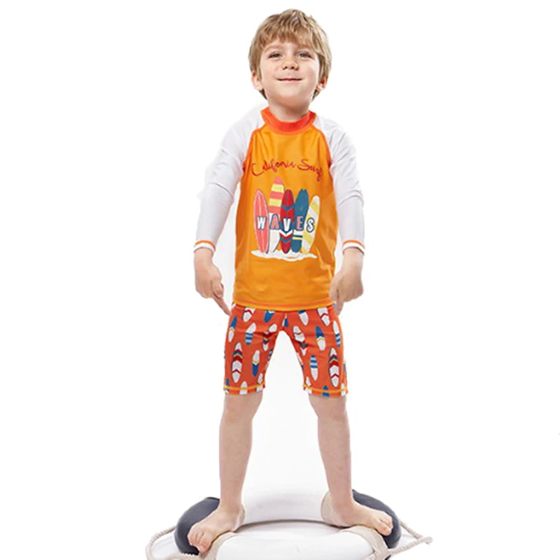 Boys Girls Swimsuit for Kids Toddler 2 to 3 4 5 6 7 8 Years Cute Shark Children's Swimwear Suit Tops+Shorts 2pieces Swim Outfits - Image 5