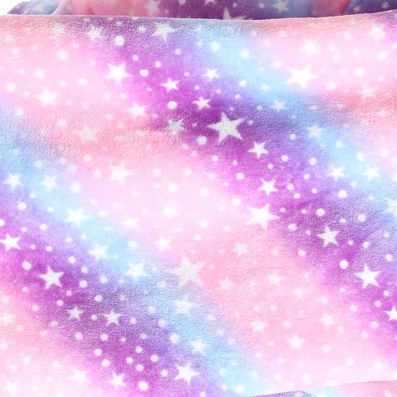 2024 Cartoon Oversized Hoodie Blanket with Sleeves Winter Warm Fleece Sweatshirt Cow Hoodies Women Men Korean Funny Print Hoodie - Image 3