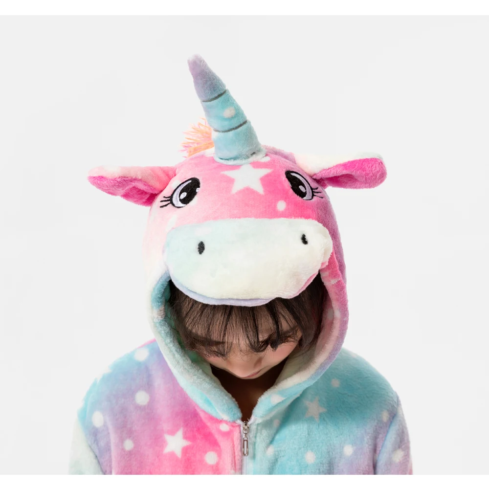 Animal Cosplay Overalls Kigurumi Tiger Costume Halloween Carnival Stage Performance Role Play for Adults Kids Clothes Party Set - Image 3