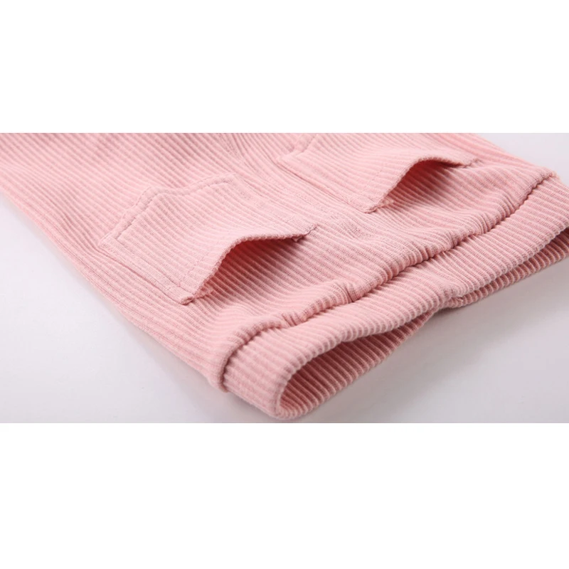 Spring Autumn Baby Pants Newborn Girl Leggings Yellow Soild Color Cotton Ribbed Trousers Kids Children Legins Tights for Girls - Image 5