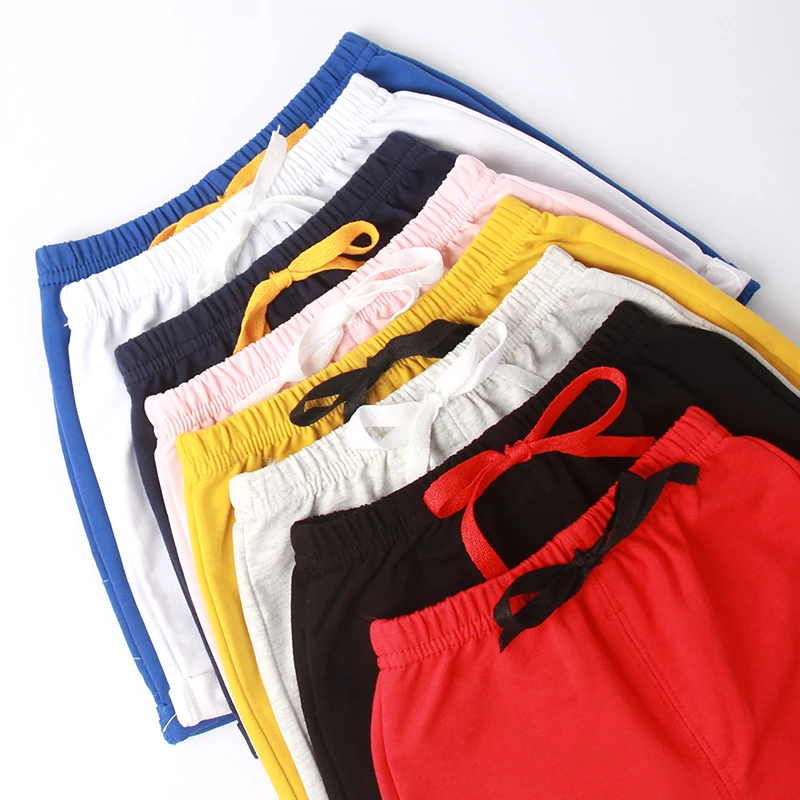 Toddler Boy Teenage Girl Shorts Cotton Kids Sport 0 to 1 2 3 4 5 6 Years Summer Black White Running Shorts for Children Clothing - Image 4