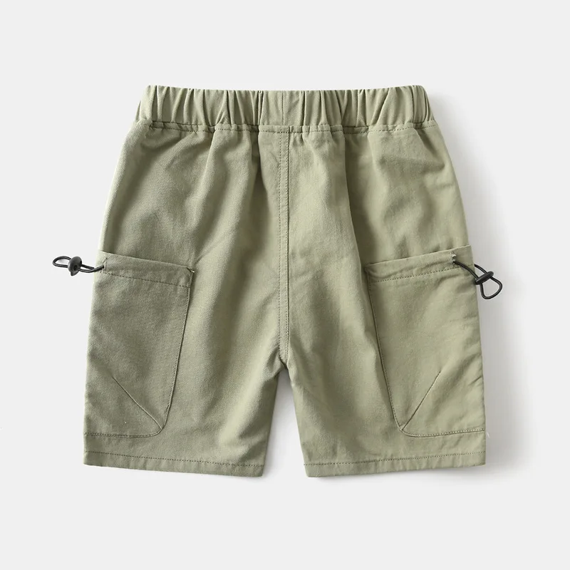 Cotton Children Brown Short Pants for Boys 2 to 3 4 5 6 7 8 Years Kids Shorts 2025 Beach Shorts Casual Loose Toddler Boy Shorts - Image 5
